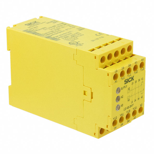 【UE43-3MF2A2】RELAY SAFETY 4PST 6A 120V