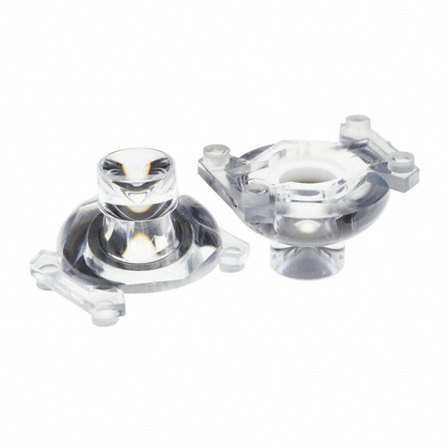 LENS CLEAR SIDE EMITTING SNAP-IN【10040】