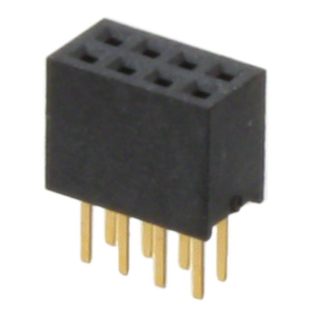 【20021311-00008T4LF】CONN RCPT 8POS 0.05 GOLD PCB