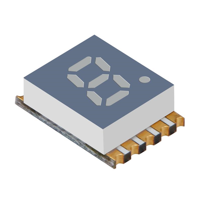 【XZFMDK05A】DISPLAY 7-SEG 0.2" SGL RED 10SMD