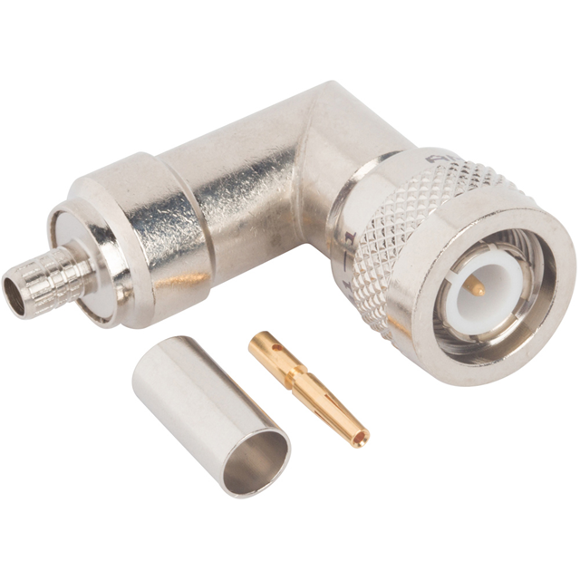 CONN TNC PLUG R/A 50 OHM CRIMP【031-2381-1】