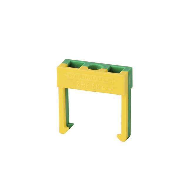 CONN TERM BLK INSUL CAP GRN/YLW【0526060000】