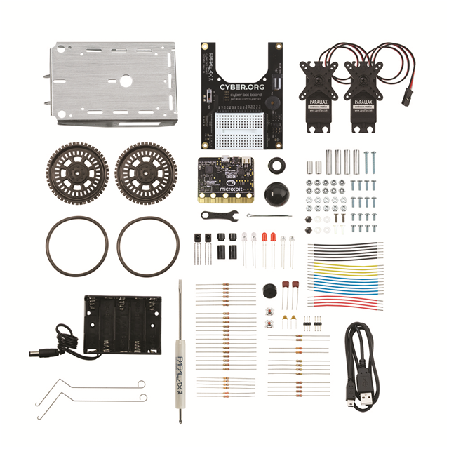 【32700】CYBER:BOT ROBOT KIT W_MICRO:BIT