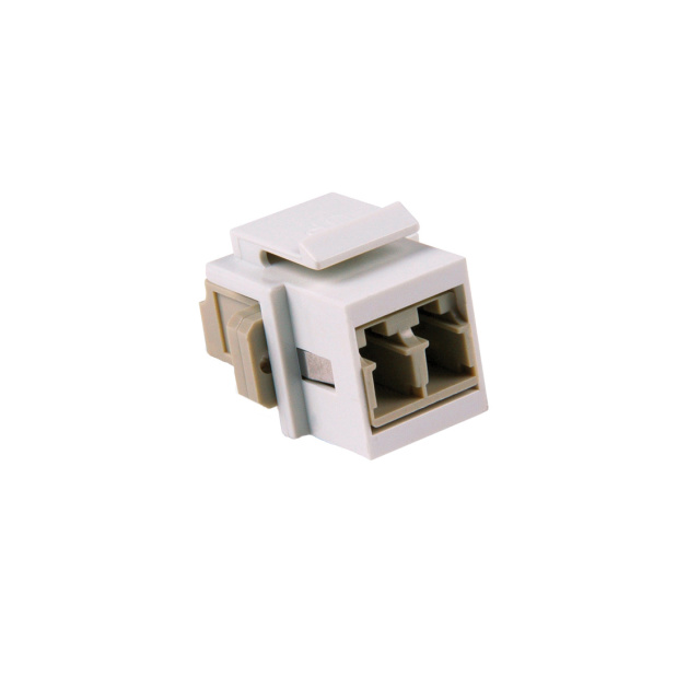 【LCMMINSERT-W】LC MULTIMODE FIBER MODULE, BEIGE