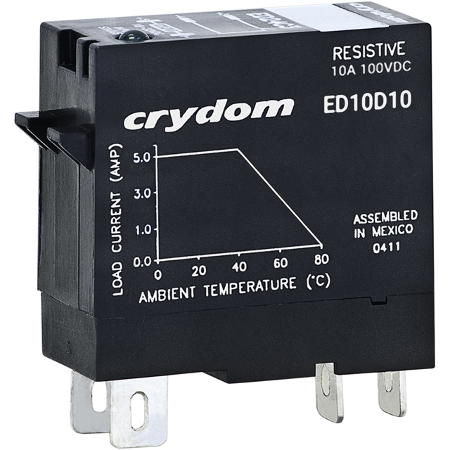 SSR RELAY SPST-NO 10A 1-100V【ED10D10】