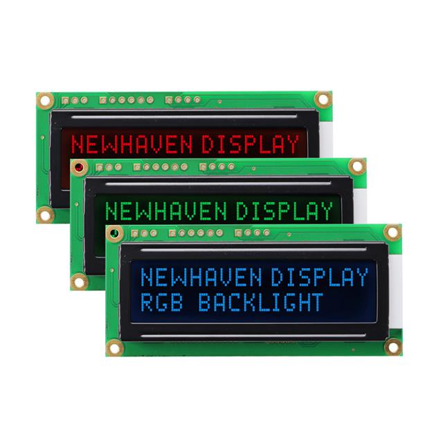 【NHD-0216K3Z-NS(RGB)-FBW-V3】LCD MOD 32DIG 16X2 TRANSMS R/G/B