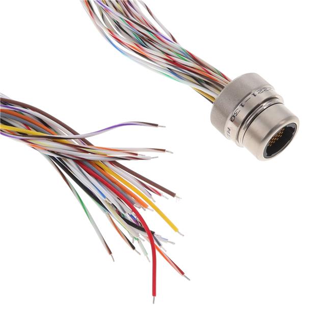 【MIKQ6-37SH006】CIRC CBL 37POS PLUG TO WIRE 3'