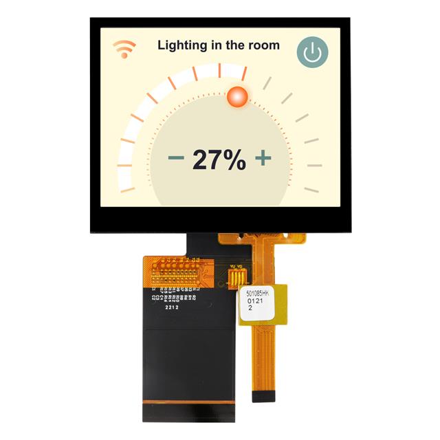 【NHD-3.5-320240JF-ASXP-CTP】3.5" IPS TFT LCD DISPLAY WITH CA