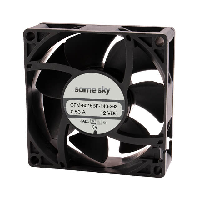 【CFM-8020BF-145-401-22】FAN AXIAL 80X20MM 12VDC WIRE