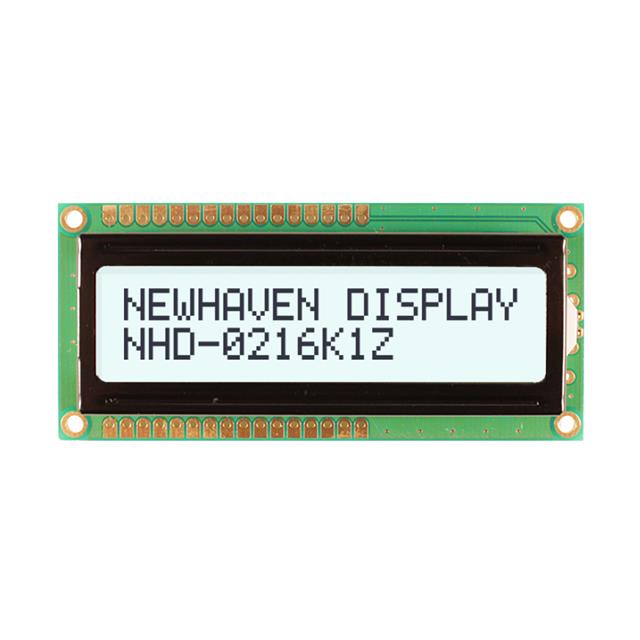 【NHD-0216K1Z-FSW-FBW-L】LCD MOD 32DIG 16X2 TRANSFLCT WHT