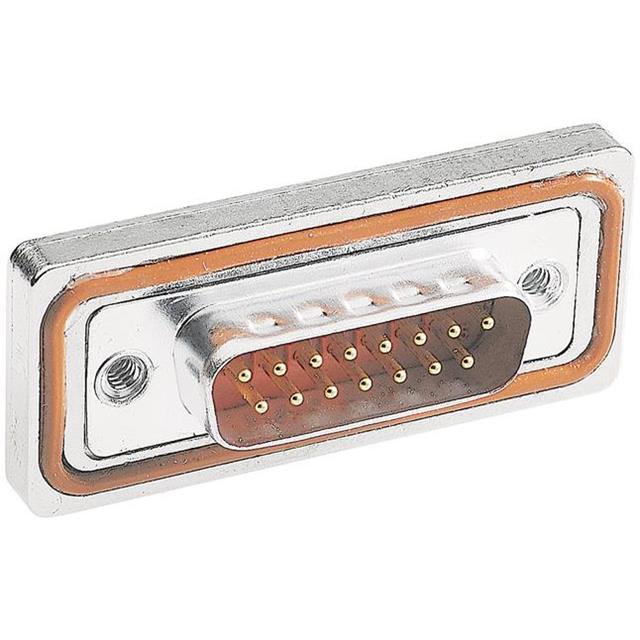 CONN D-SUB PLUG 15POS PNL MNT【09676157615】
