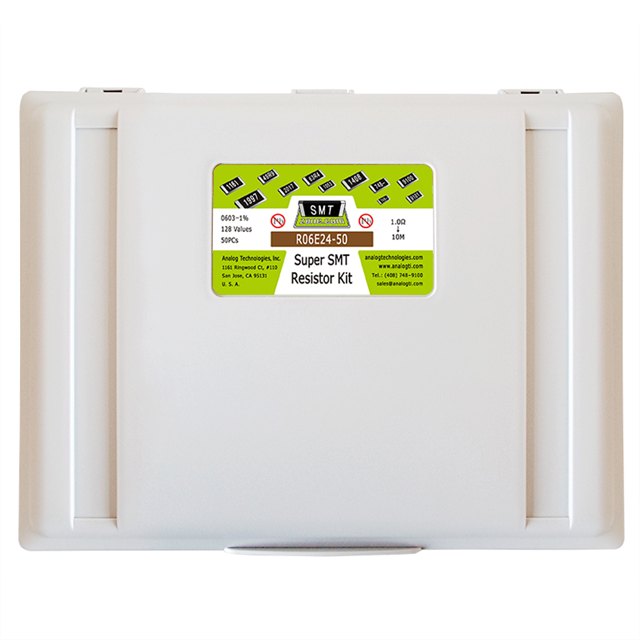 SMT/SMD RESISTOR KITS 128 VALUES【R06E24-50】