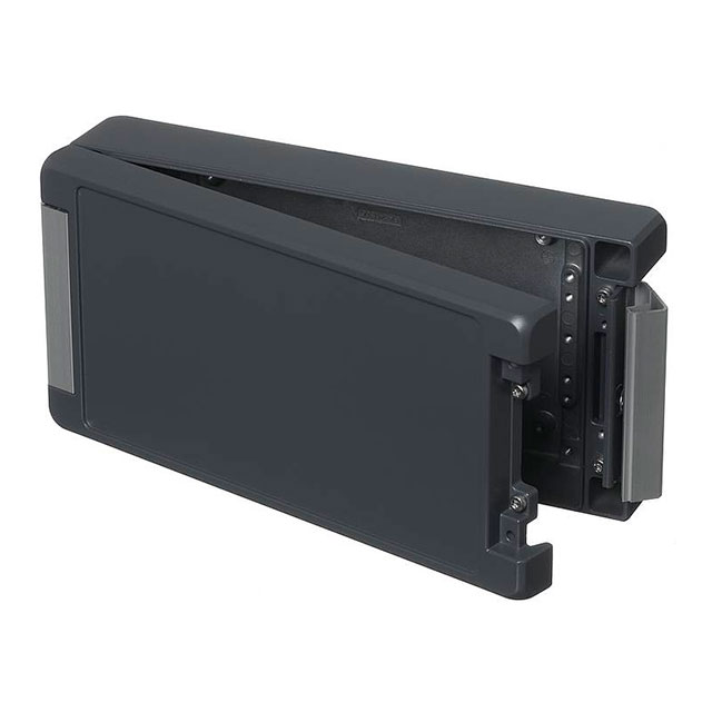 BOX ALUM GRAY 10.2"L X 5.04"W【00125224】