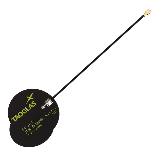 【FXP611.07.0092C】RF ANT 1.6GHZ FLAT PATCH IPEX