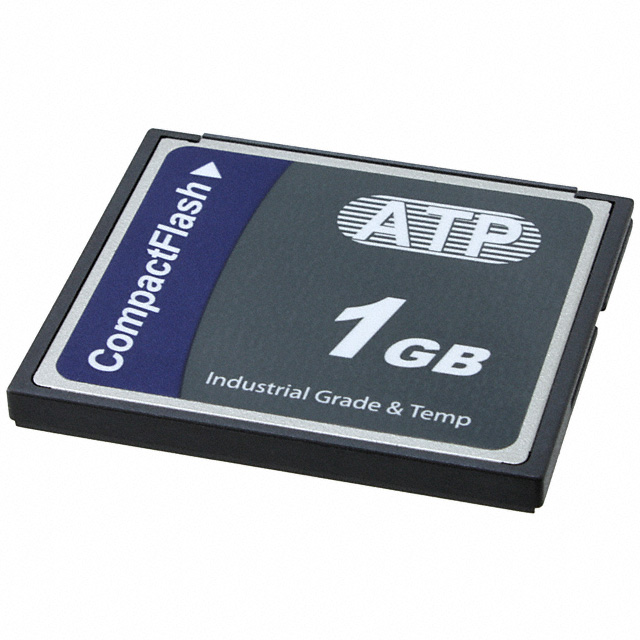 MEMORY CARD COMPACTFLASH 1GB SLC AF1GCFI-OEM ATP Electronics Inc