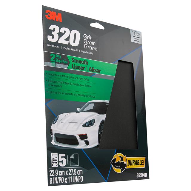 3M WET OR DRY SANDPAPER 1=5PACK【32040】