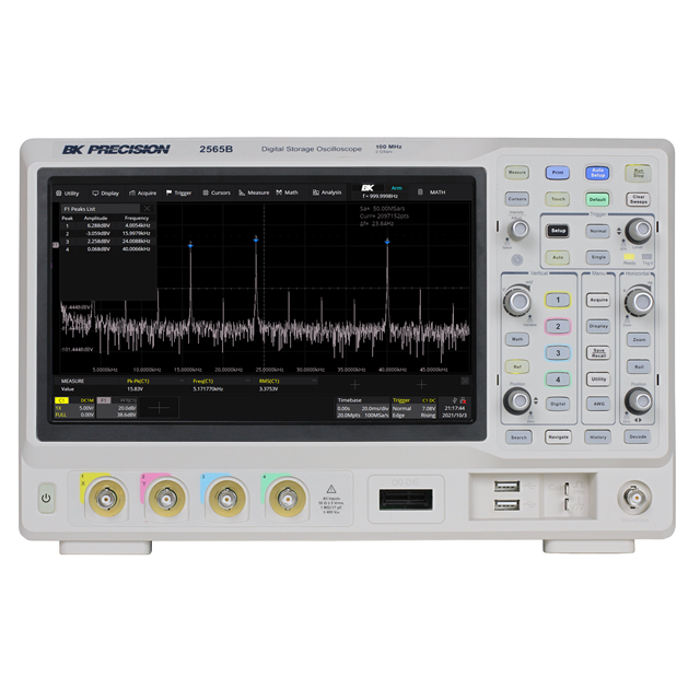100 MHZ, 2 GSA/S 4 CHANNEL DIGIT【2565B】