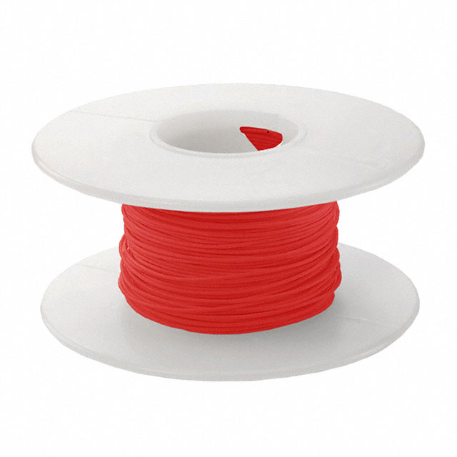 【KSW28R-0100】WIRE 28AWG RED 100 FT CSW