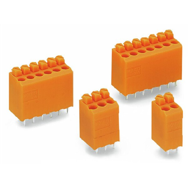 PCB TERMINAL BLOCK; PUSH-BUTTON;【735-122】