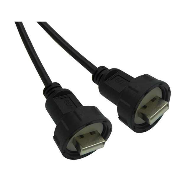 【67U2AA-006-K】CBL USB2.0 A PLUG-A PLUG W/COUPL