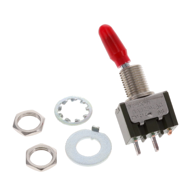 【M2011SS1W01-BC】SWITCH TOGGLE SPST 6A 125V[バルク]