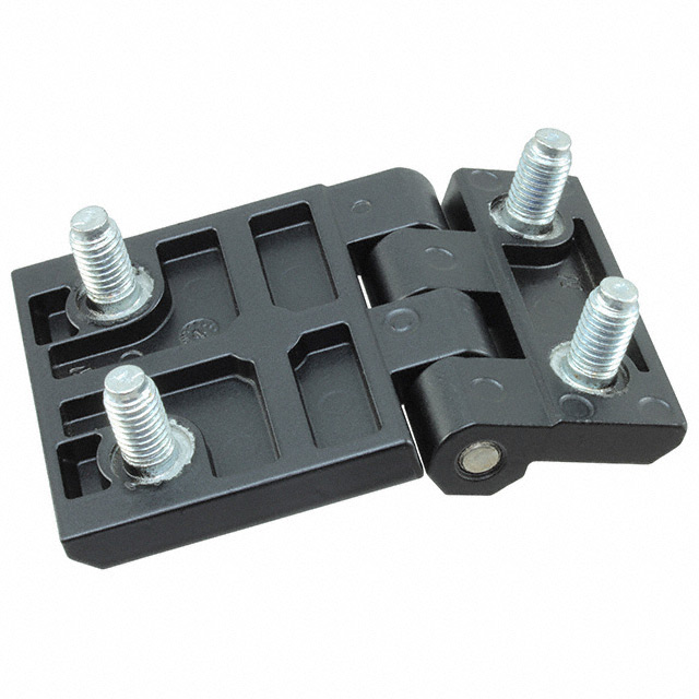 【399122】LEAF HINGE 60X90 ZAMAK BLACK POW
