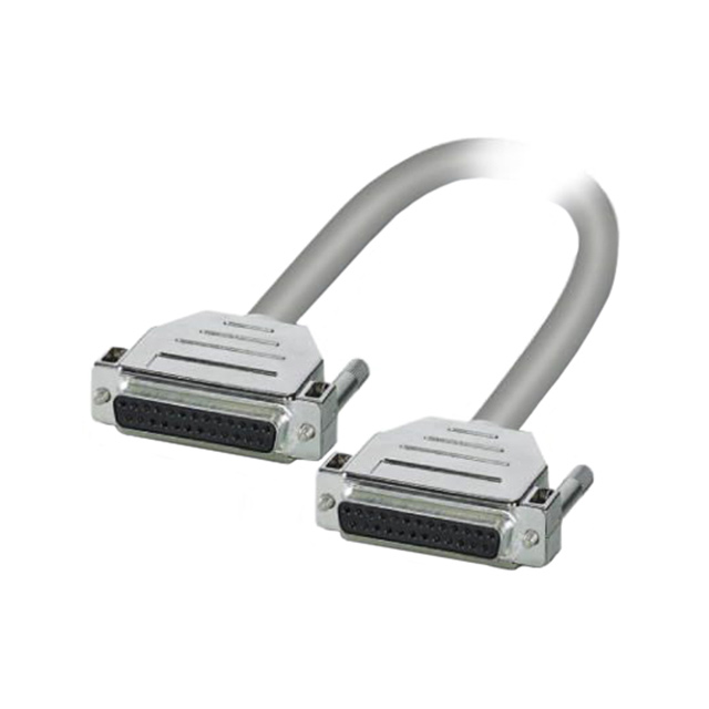 【2305486】CABLE ASSY DB25 SHIELDED GRAY 2M