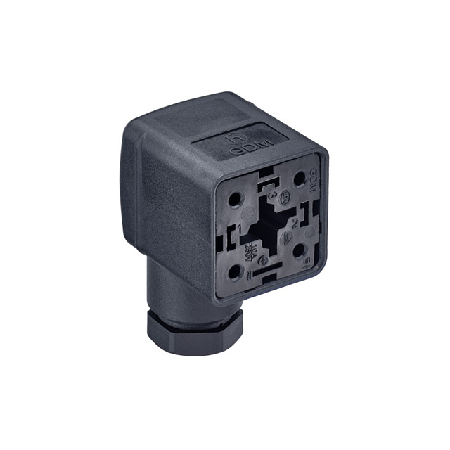 【GDM21AQ-A0U-1KK】DIN VALVE CONNECTOR 3POS