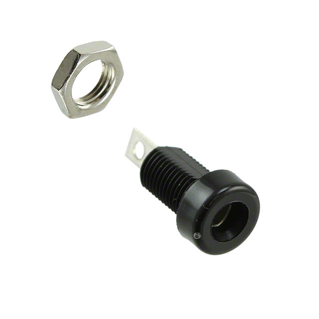 【6092】CONN BANANA JACK SLDR TABS BLACK
