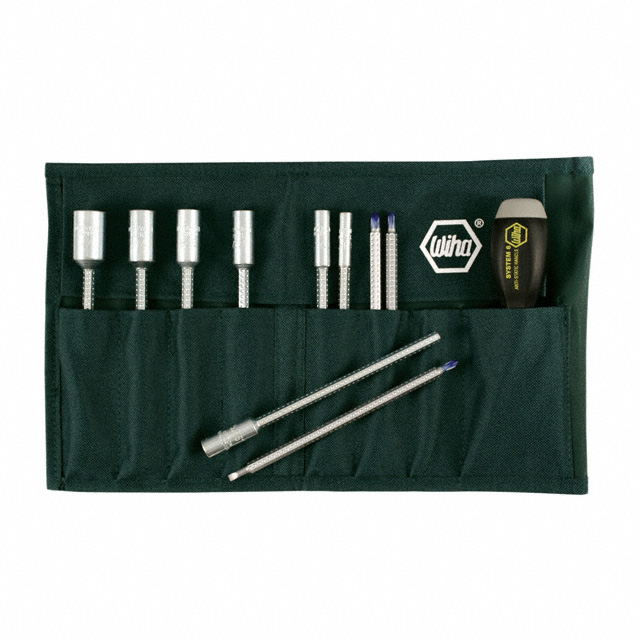 BLADE SET ASSORTED W/POUCH 11PC【10895】