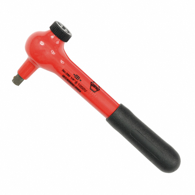 HANDLE INSUL RATCHET REV 5.51"【12851】
