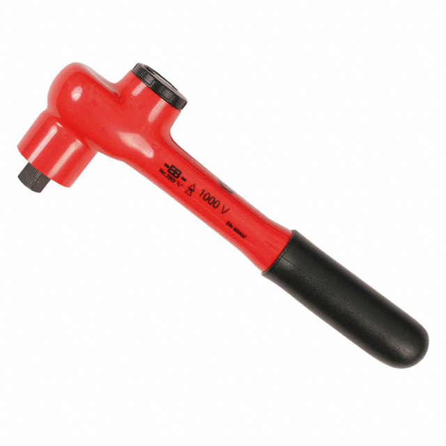【12852】HANDLE INSUL RATCHET 7.48"