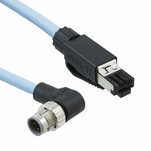 【XS5W-T422-BMC-K】CBL ASSY CIRC 4P M TO RJ45 1.64'