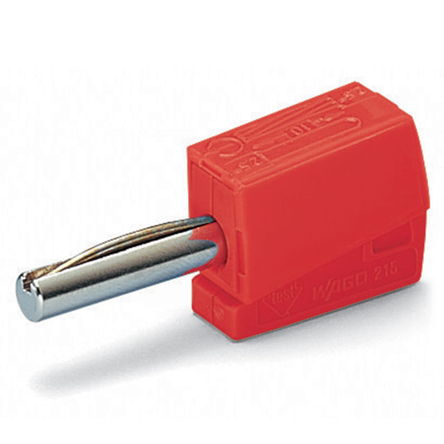 BANANA PLUG; FOR SOCKET 4 MM ; 2【215-212】