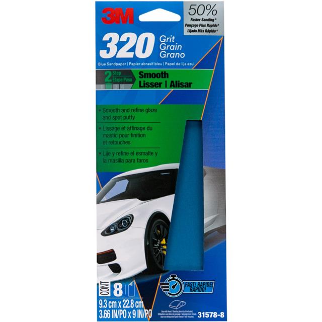 3M BLUE SANDPAPER 31578-8, 3 2/3【31578-8】