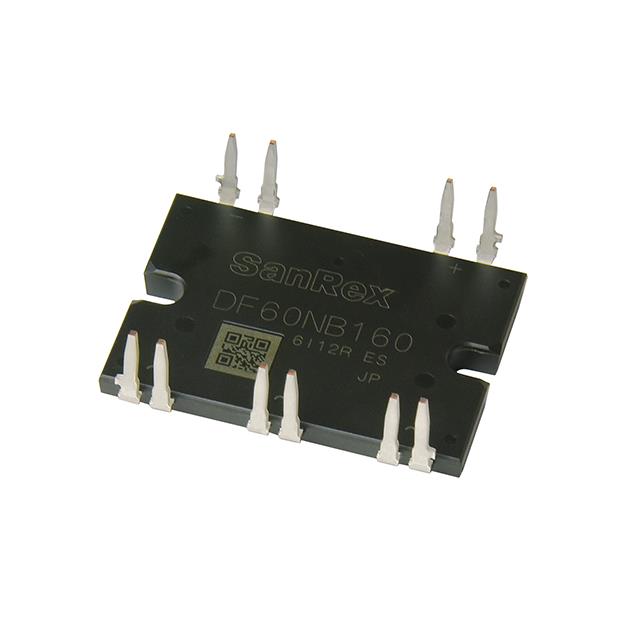 BRIDGE RECT 3P 1.6KV 60A 5-DIP【DF60NB160】