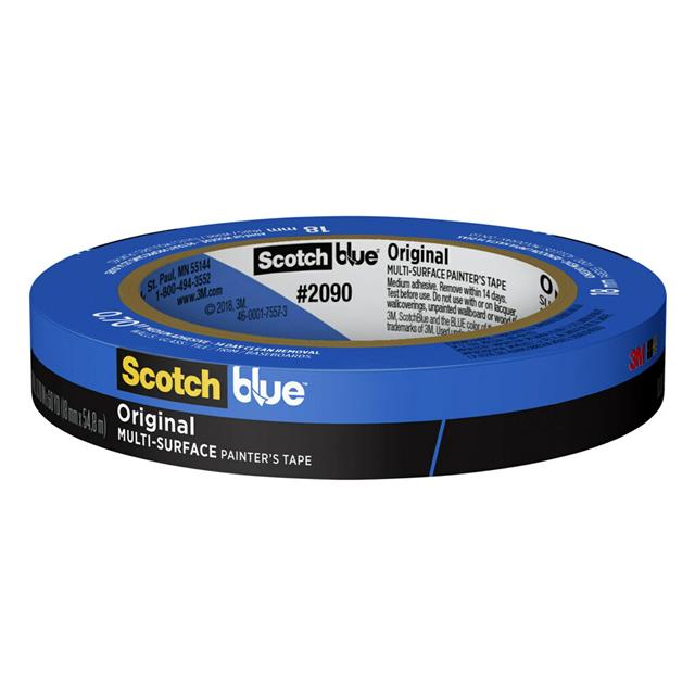 【2090-18NC】TAPE MASKING BLUE 0.70"X60YDS