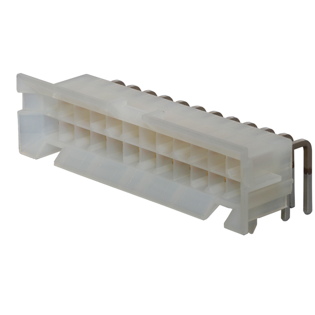 CONN HEADER R/A 24POS 4.2MM【0015249247】
