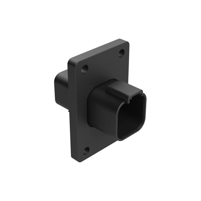 CONN RCPT HSG 6POS FLANGE MNT【AT04-6P-CL06】