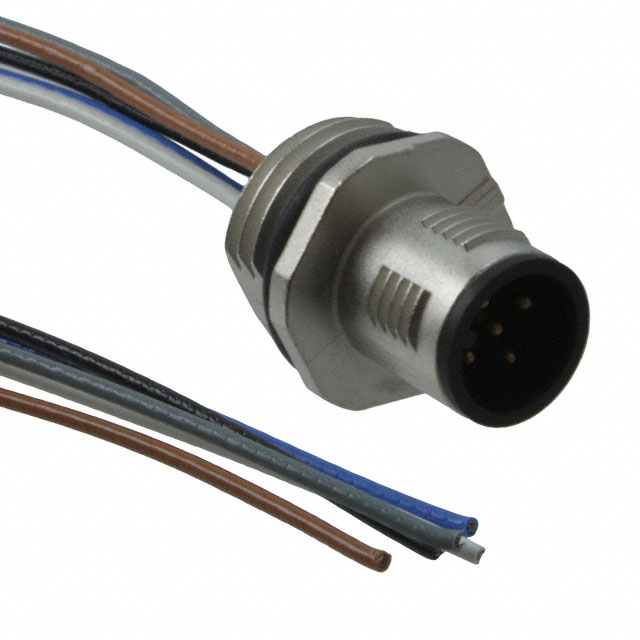 【1520055】CIRC CBL 5POS RCPT TO WIRE 1.64'