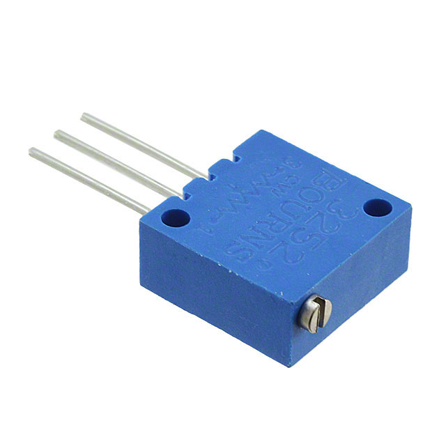 【3252W-1-101MLF】TRIMMER 100 OHM 0.75W PC PIN TOP