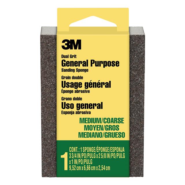 3M SANDING SPONGE, 909-ESF, DUAL【909-ESF】