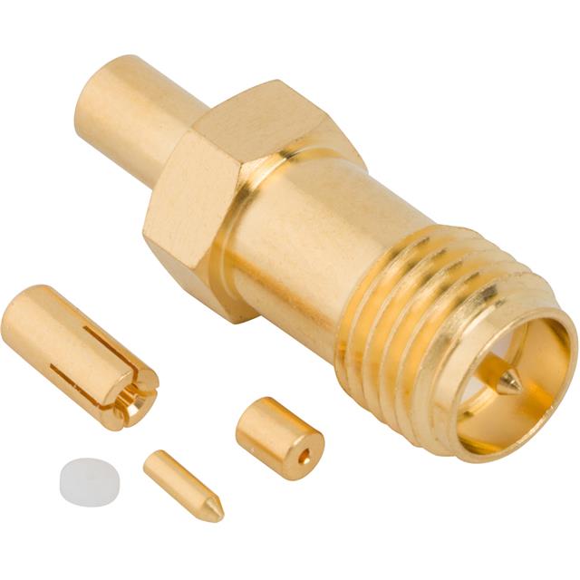 RP SMA STRAIGHT CRIMP JACK 0.81【901-10774】