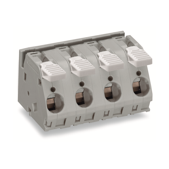 【2716-254】PCB TERMINAL BLOCK; LEVER; 16 MM