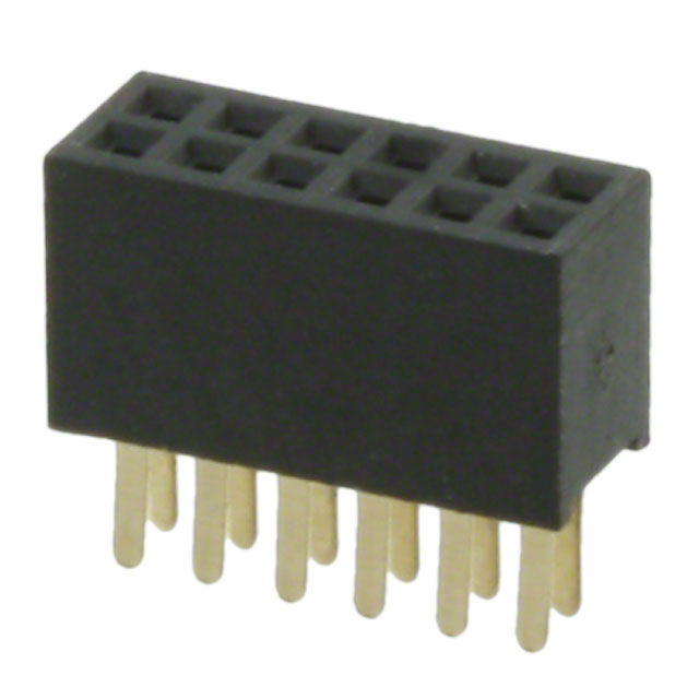 【M50-3000645】CONN RCPT 12POS 0.05 GOLD PCB