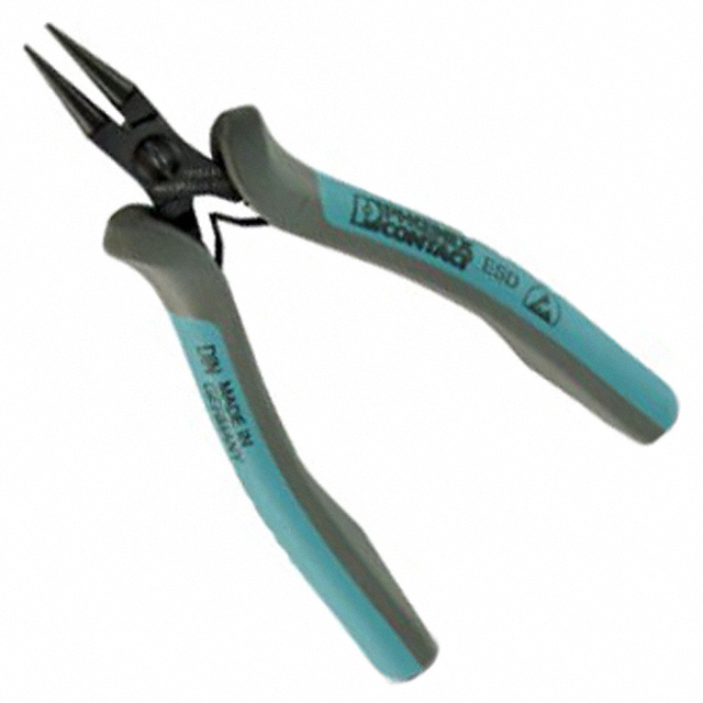 PLIERS ELEC ROUND NOSE 4.92"【1212481】