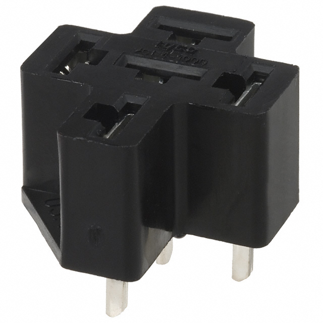 【VCF4-1000】RELAY SOCKET 5 POS THROUGH HOLE