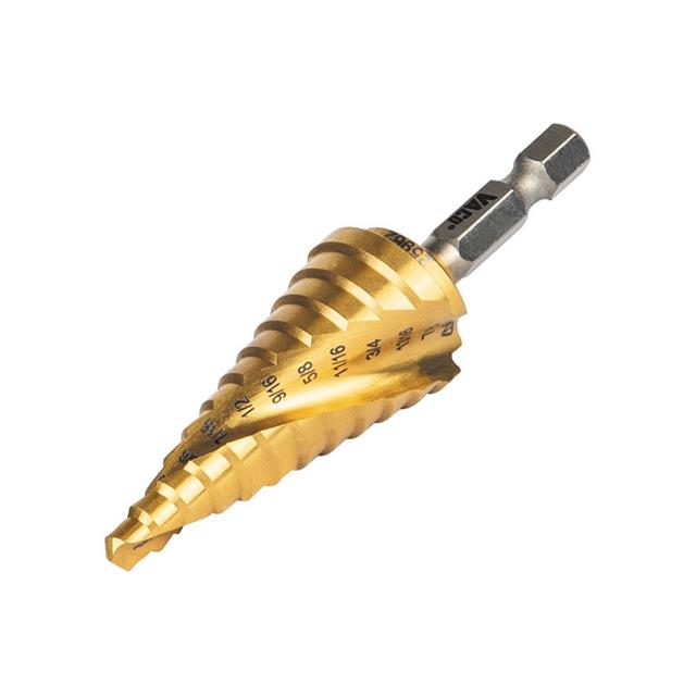 【25962】VACO STEP DRILL BIT 3/16"- 7/8"