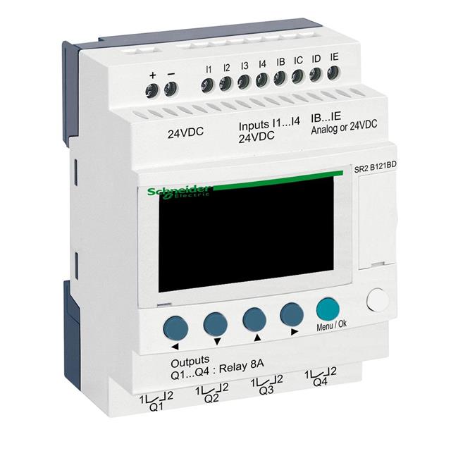 COMPACT SMART RELAY, ZELIO LOGIC【SR2B121BD】