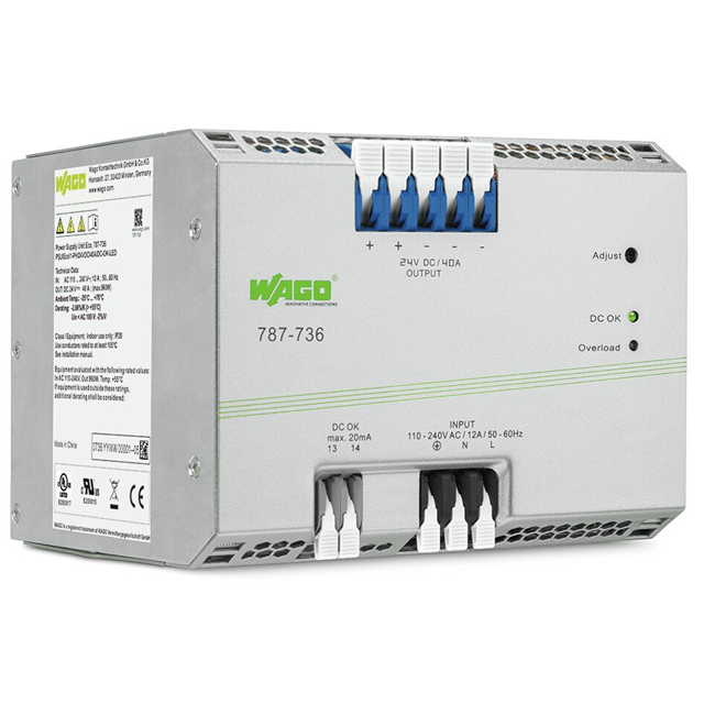 AC/DC DIN RAIL SUPPLY 24V 960W【787-736】